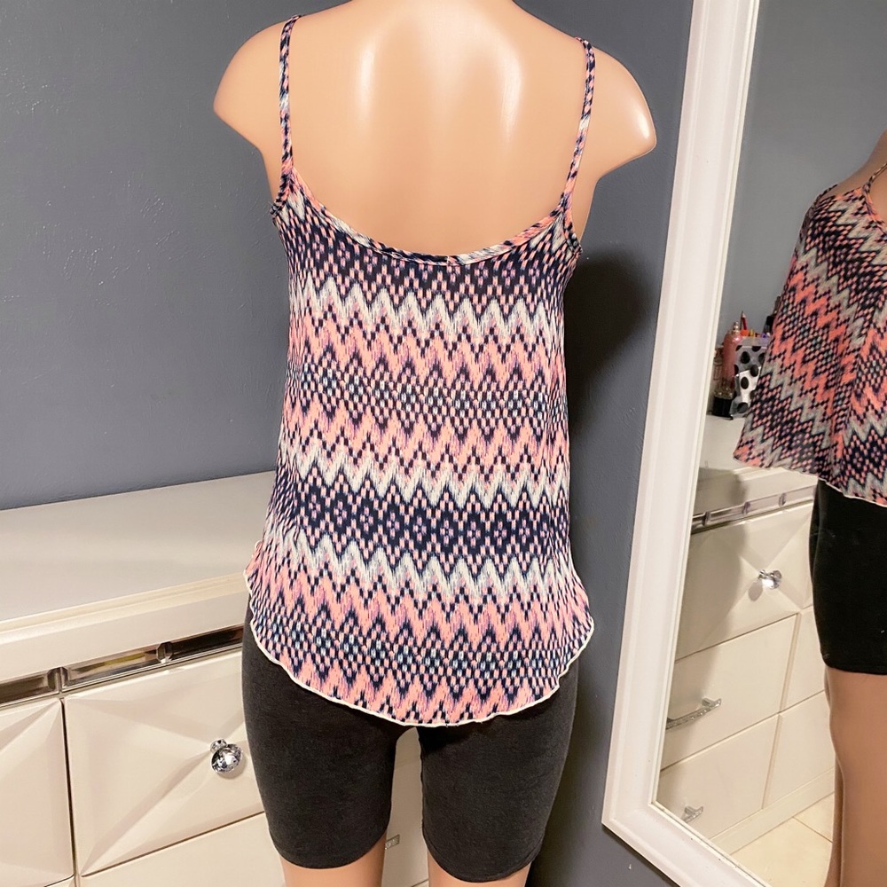 Pink Pattern Tank Top - Picture 5 of 5